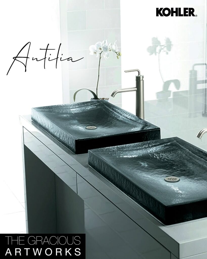 Premium Kohler Bathroom Fittings Displayed At Bajaj World, A Luxury Bathroom Showroom In Surat