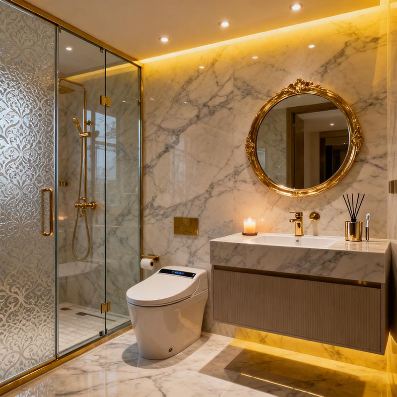 Luxury Sanitaryware Brands Featured In A Modern Premium Bathroom Interior